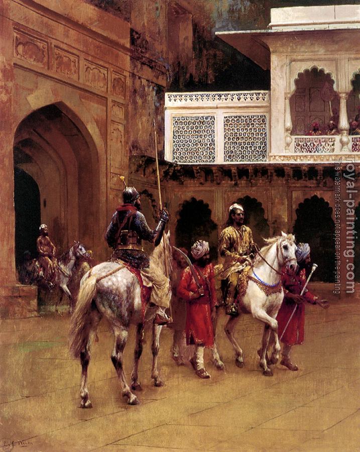 Edwin Lord Weeks : Indian Prince Palace of Agra